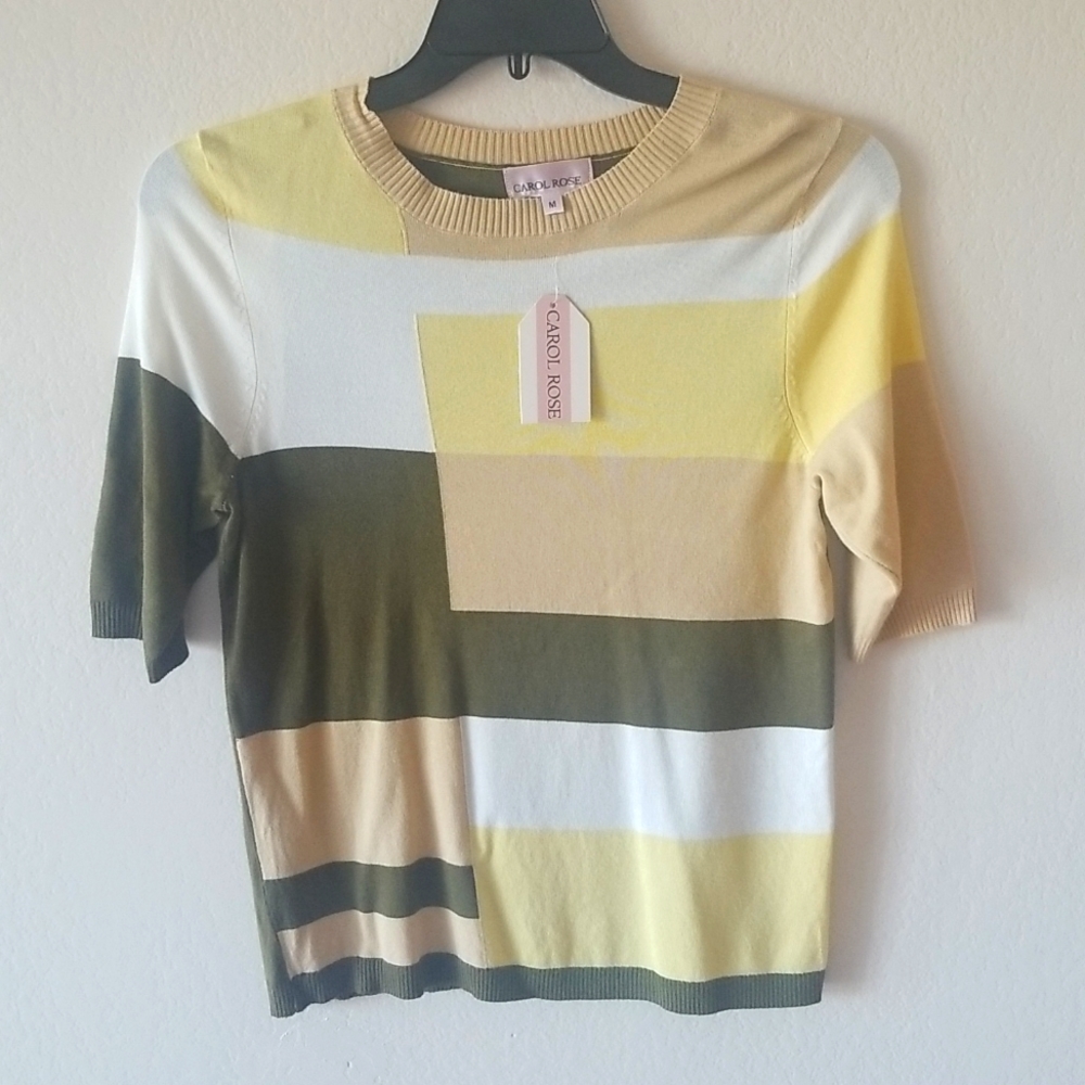 Carol Rose Multi Color Top, since M